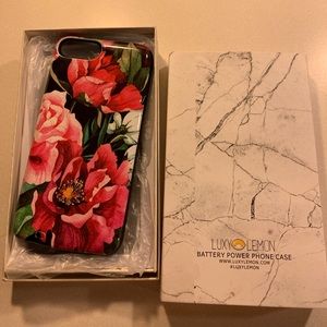 Luxy Lemon Battery Powered Case iPhone 6plus/7plus